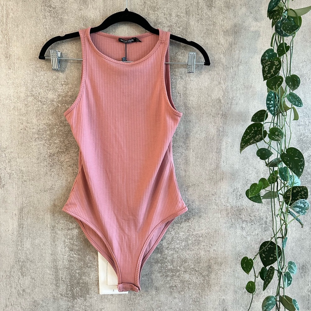 NastyGal Pink Bodysuit